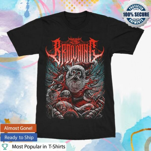 Fixt Store Merch Shop The Browning Cyborg Santa Shirt