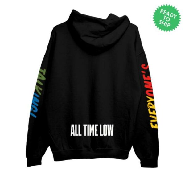 All Time Low Store Merch Everyone’s Talking Zip Hoodie
