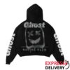 kenny official ghost racing store merch ghost reflective black hoodie