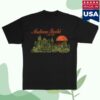 kenny medium build music store merch cityscape t shirt