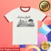 kenny medium build music store merch cityscape ringer tee