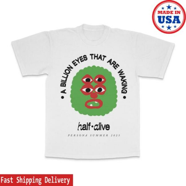 Half Alive Merch Store Double Eye Tee
