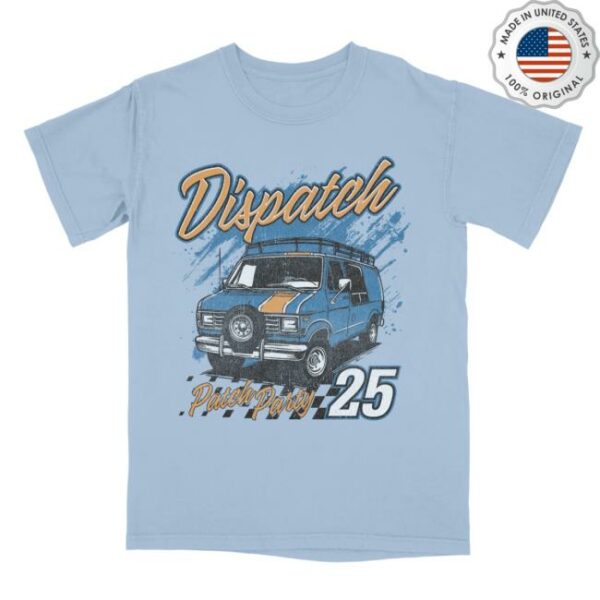 Dispatch Merch Store Shop Patch Party ’25 Tee