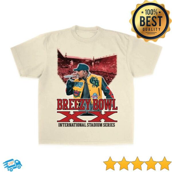 Shop Chris Brown Store Merch Live From Breezy Bowl SS T-Shirt