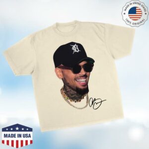 Shop Chris Brown Store Merch Big Head V4 SS T-Shirt
