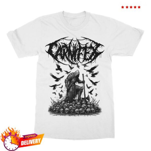 Indiemerchstore Merch Carnifex Crow Knight T-Shirt