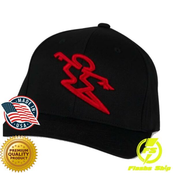 Dahui Store Merch Flexfit Da Hui Red/Black Hat