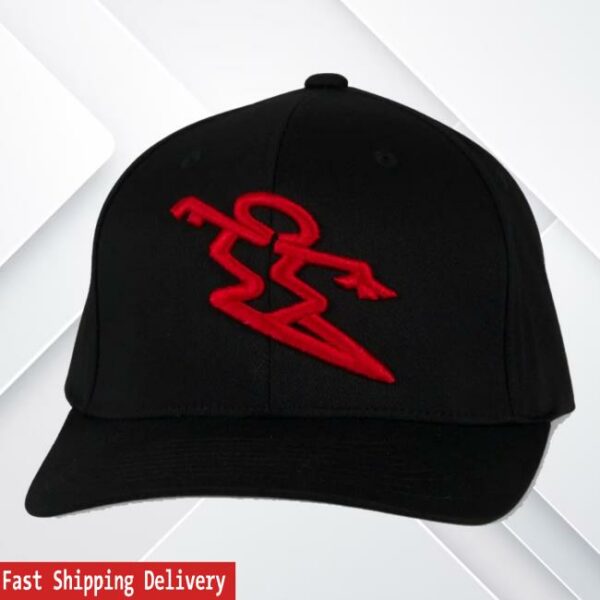 Dahui Store Merch Flexfit Da Hui Red/Black Hat