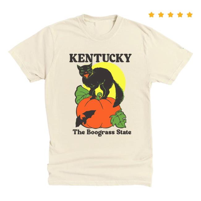 kenny thekyshop store merch the vintage boograss state black cat tee