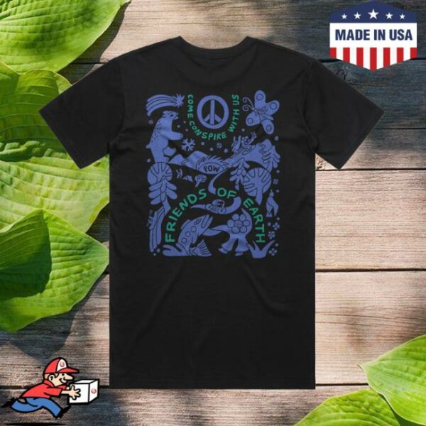 Pow Store Merch Friends Of Earth Tee By Eliza Carver Shirt
