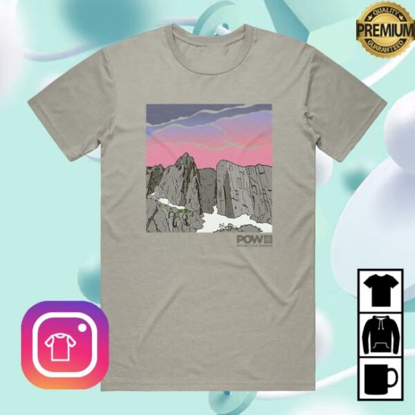 Pow Store Merch Lone Peak Tee By Nikki Smith Shirt