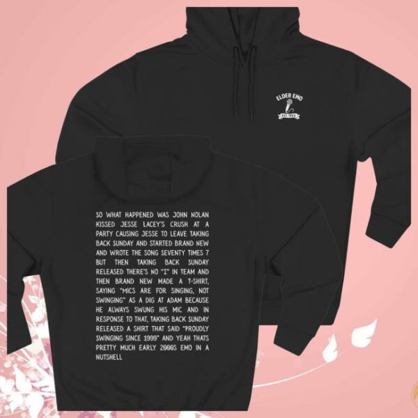 Elderemo Store Merch So What Happened Was John…. Hoodie