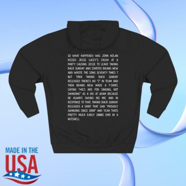 Elderemo Store Merch So What Happened Was John…. Hoodie