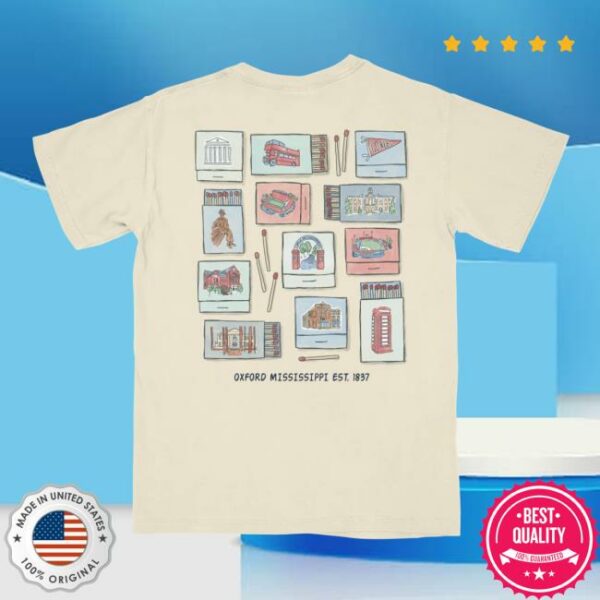 B-Unlimited Store Merch Ole Miss Matchbook T-Shirt