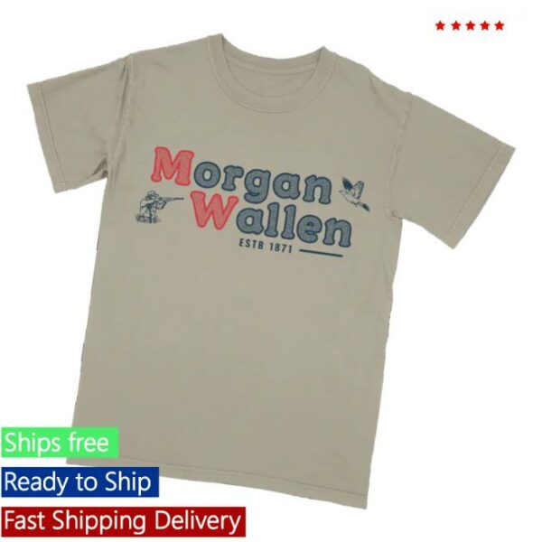 Morgan Wallen Merch Store Morgan Wallen X Field And Stream Tan T-Shirt