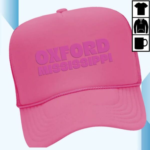 B-Unlimited Store Merch Oxford Monochrome Puff Ink Trucker Hat