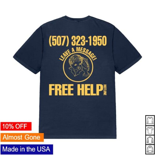 Armada Merch Store Heart To Gold Navy Hotline T-Shirt