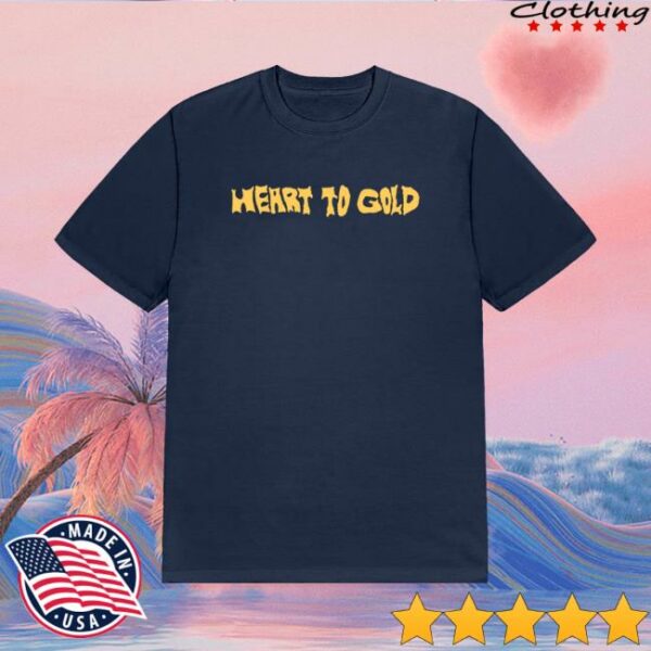 Armada Merch Store Heart To Gold Navy Hotline T-Shirt