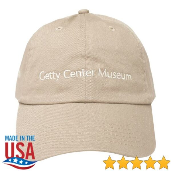 Getty Store Merch Getty Center Museum Embroidered Logo Cap