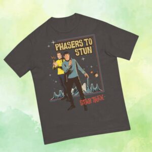 Star Trek Store Merch The Original Series Phasers To Stun Unisex Comfort Colors T-Shirt