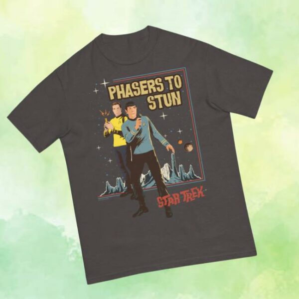 Star Trek Store Merch The Original Series Phasers To Stun Unisex Comfort Colors T-Shirt
