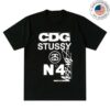 kenny doverstreetmarket store merch cdg stussy mens t shirt black