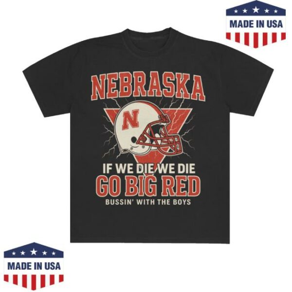 Bwtb Merch Store Bussin X Nebraska Helmet Tee