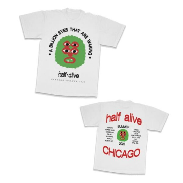 Half Alive Merch Store Double Eye Tee