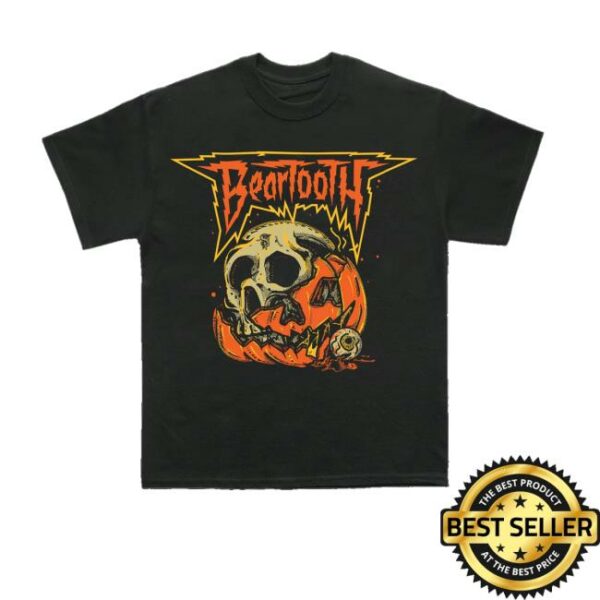 Beartooth Band Merch Store Jack-O-Skull Tee