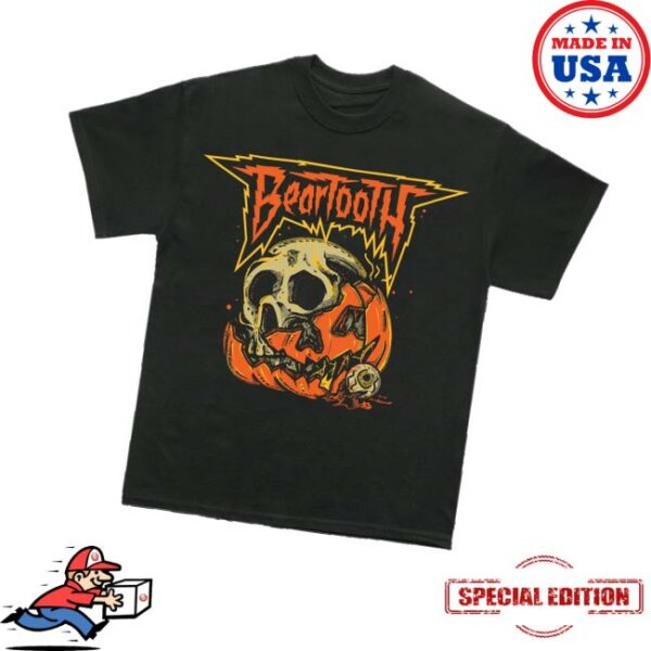 Beartooth Band Merch Store Jack-O-Skull Tee