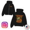 kenny Beartooth Band Merch Store Jack O Skull Zip Up Hoodiev