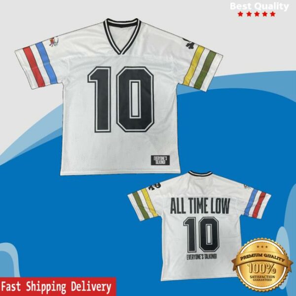 All Time Low Store Merch Everyones Talking Jersey