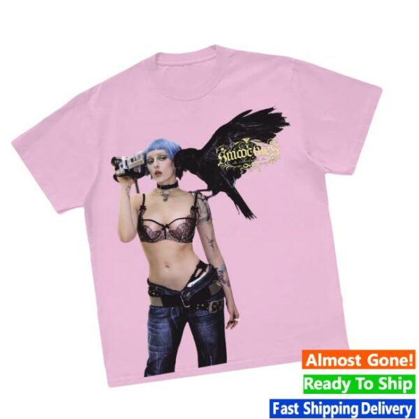 Ashnikko Store Merch Smoochies Crow Tee