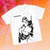 Sam Fender Store Merch Sam Fender Portrait Black T-Shirt
