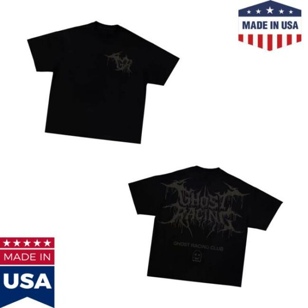 Ghost Racing Merch Store Reflective Print Sigil Shirt