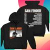 kenny sam fender store merch people watching tour 2025 dateback hoodie sd