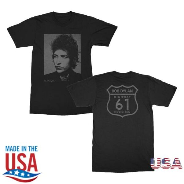 Bob Dylan Merch Store Like A Rolling Stone Portrait T-Shirt