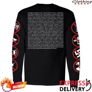 Maximum Cavalera Store Merch Nailbomb 100 Reasons To Hate 2025 Long Sleeve