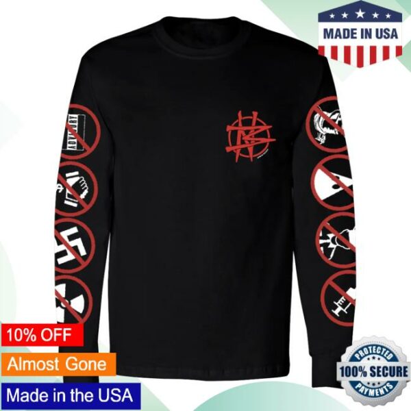 Maximum Cavalera Store Merch Nailbomb 100 Reasons To Hate 2025 Long Sleeve