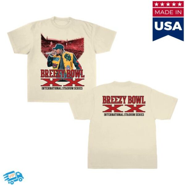 Chris Brown Merch Store Live From Breezy Bowl Ss T-Shirt