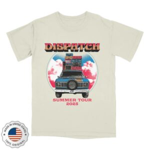 Dispatch Merch Store Summer Tour Tee