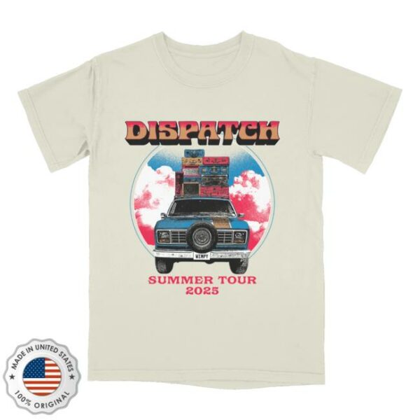 Dispatch Merch Store Summer Tour Tee