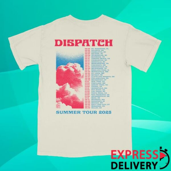 Dispatch Merch Store Summer Tour Tee