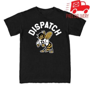 Dispatch Merch Store Yellow Jacket Tee Black