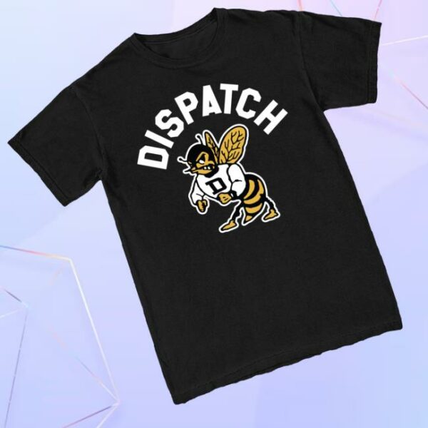 Dispatch Merch Store Yellow Jacket Tee Black