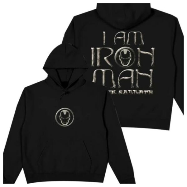 Black Sabbath Apparel Shop Store Merch Iron Man Metal Hoodie
