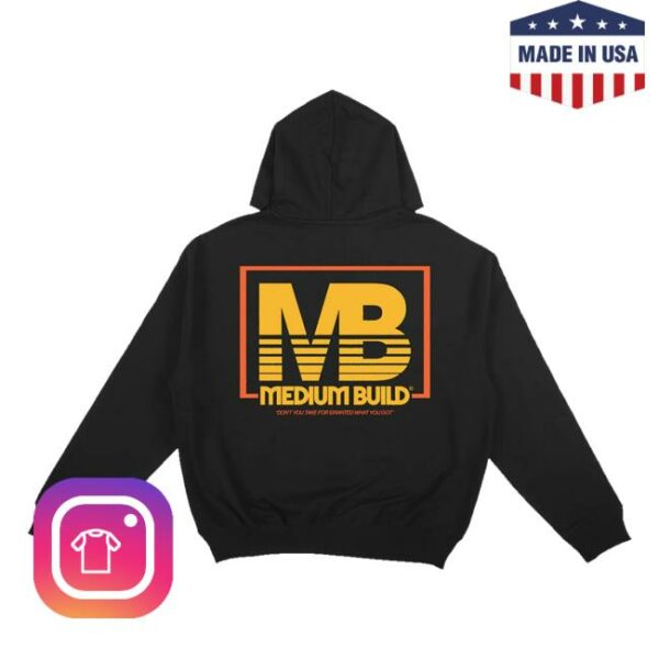 Medium Build Merch Store Mb Logo Hoodie