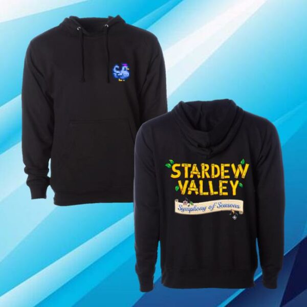 Stardew Valley Merch Store Blue Chicken Symphony Of Season Hoodie