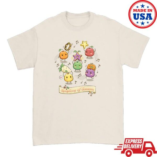 Stardew Valley Merch Store Juminos Symphony Of Seasons Natural T-Shirt