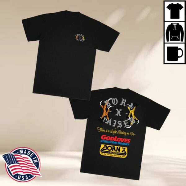 Bornxraised Merch Store Bxr Sport Light Shining Rocker Tee